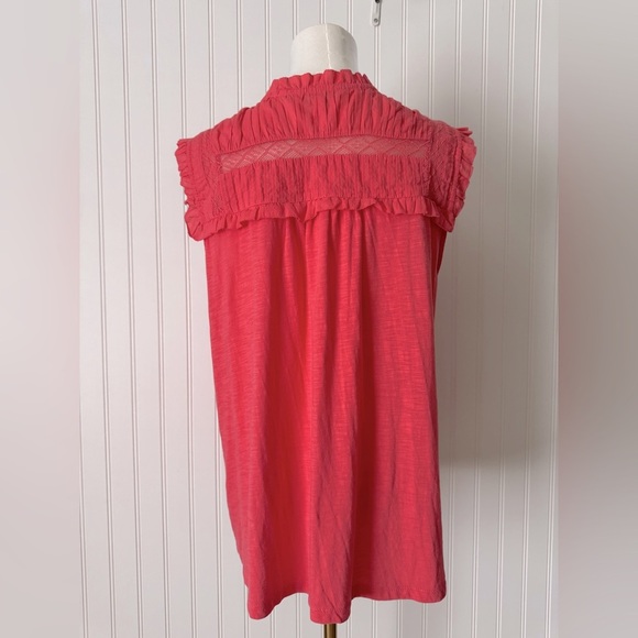 Boden Women Sleeveless Ruffled‎ neckline Blouse Size 12 - Picture 6 of 12